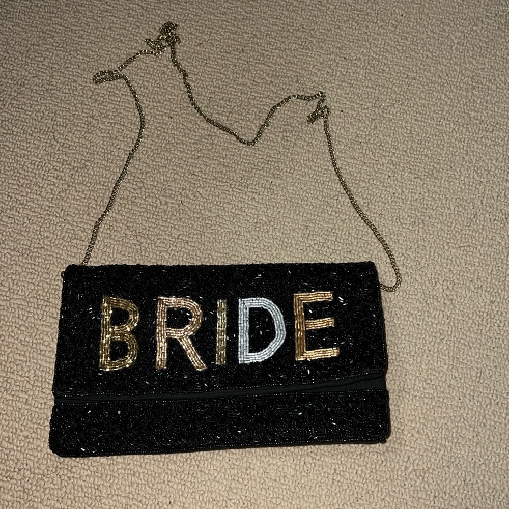 NWOT Beaded Bride Purse